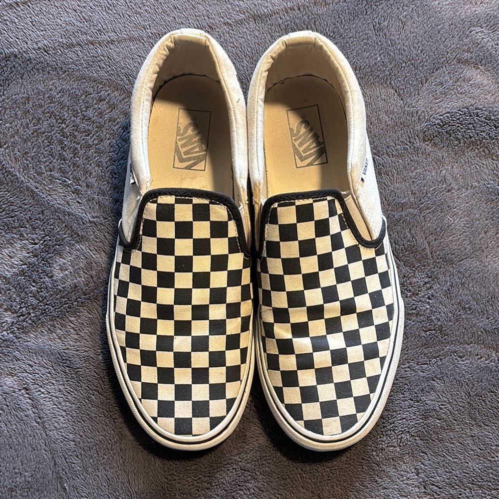 Vans Checkerboard Slip-On Sneakers